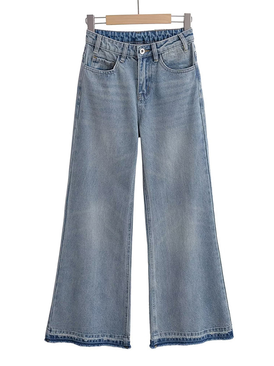 

LULU & SKY Women Loose Fit High-Rise Stretchable Jeans, Blue