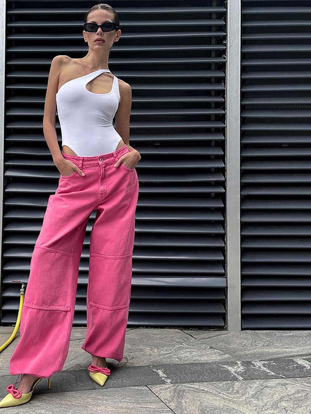 

LULU & SKY Women Pink Low-Rise Jeans