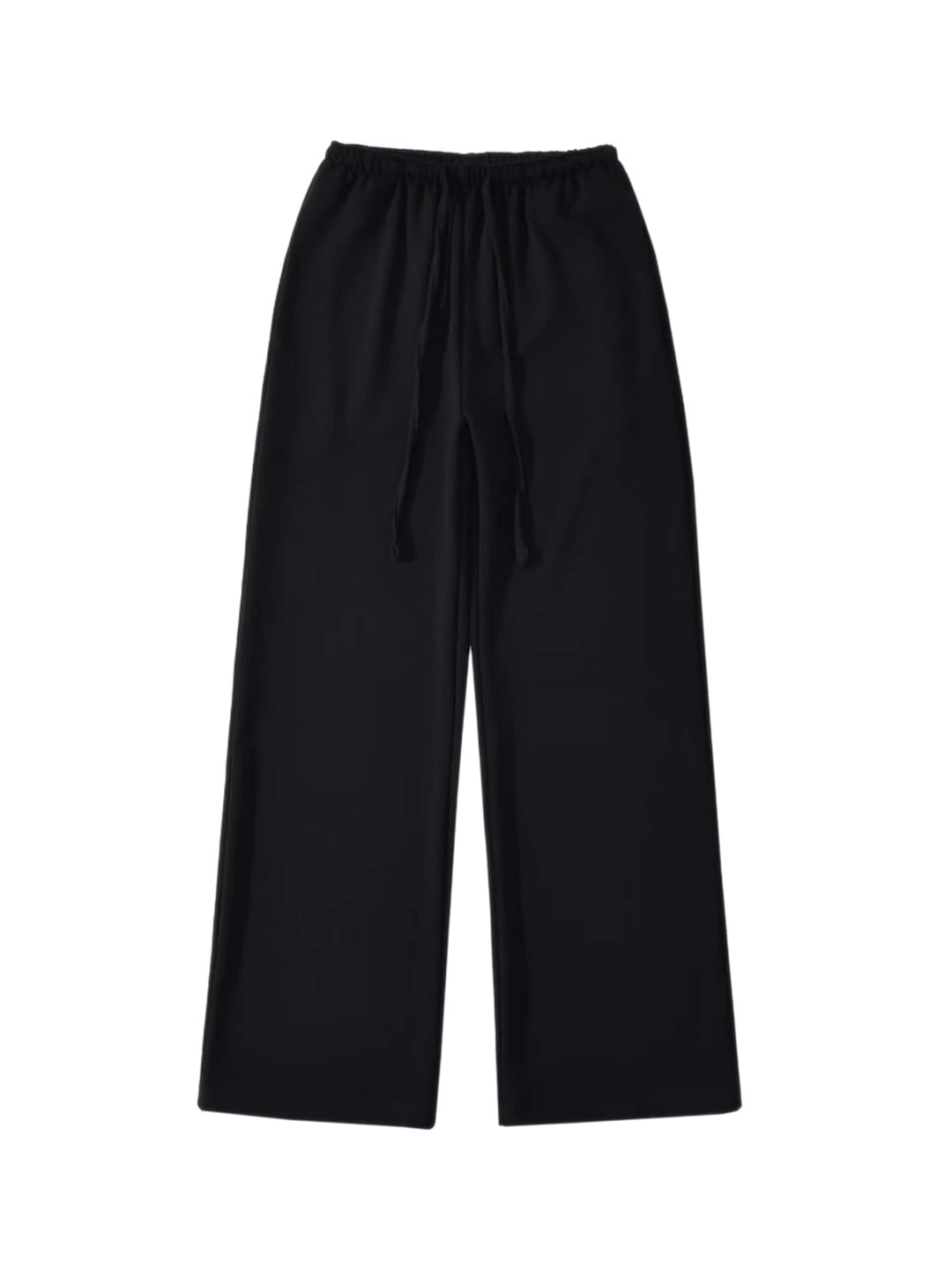 

LULU & SKY Women Straight Fit High-Rise Trousers, Black