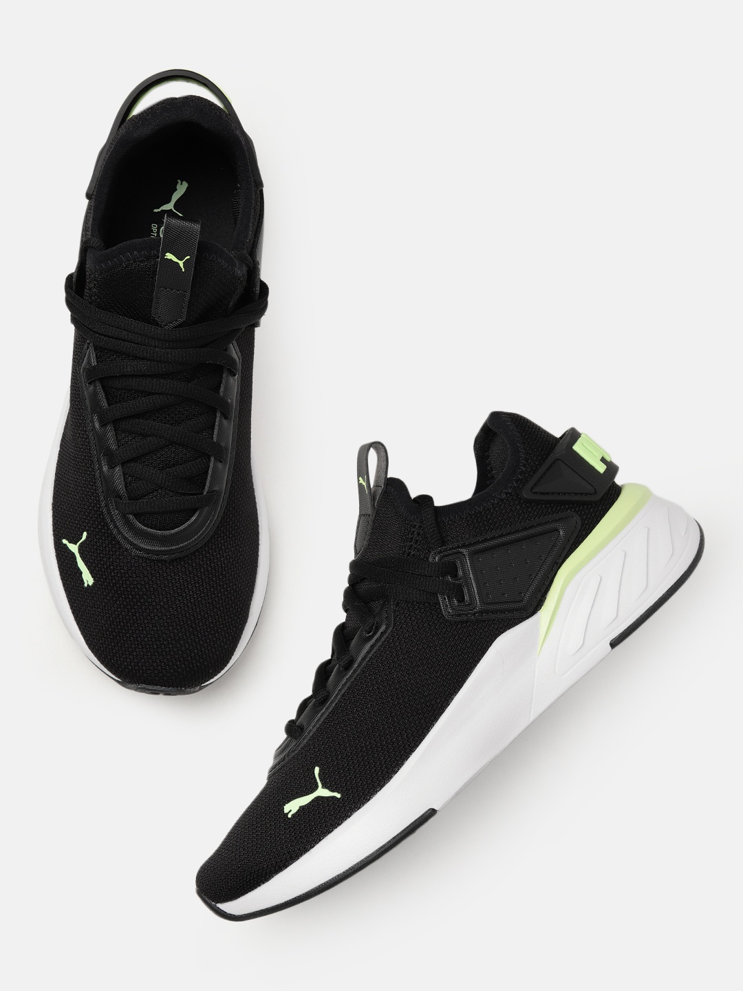 

Puma Unisex Amare Fresh Running Shoes, Black