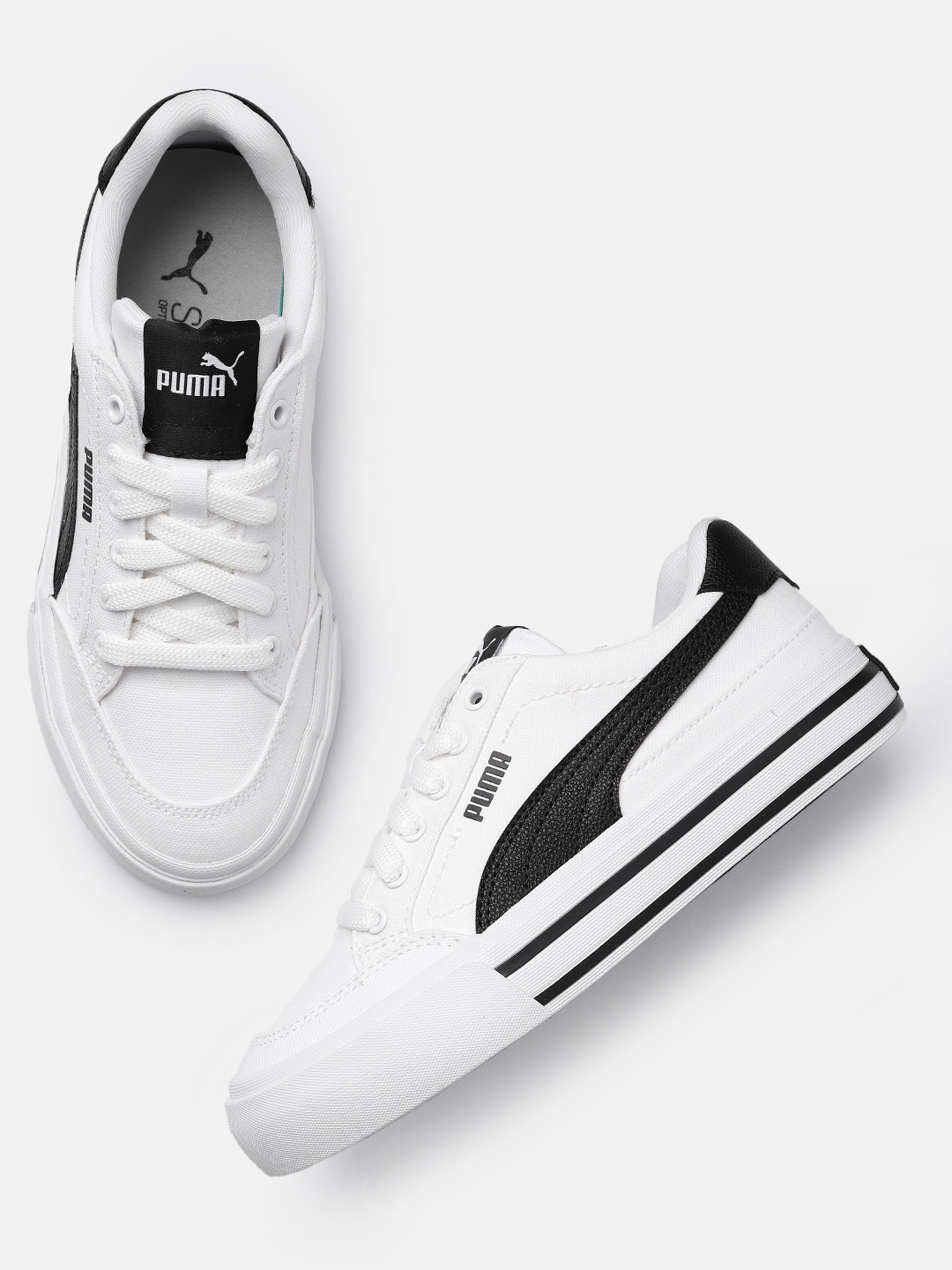 

Puma Unisex Court Classic Vulc FS Sneakers, White