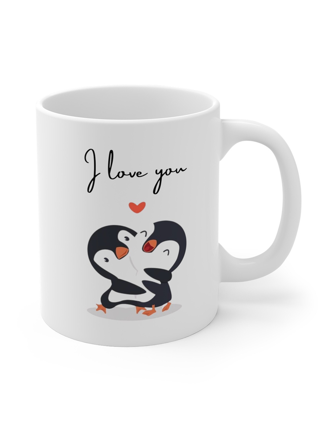 

Home Decor Expert White & White Printed Ceramic Glossy Mugs Set of Cups and Mugs