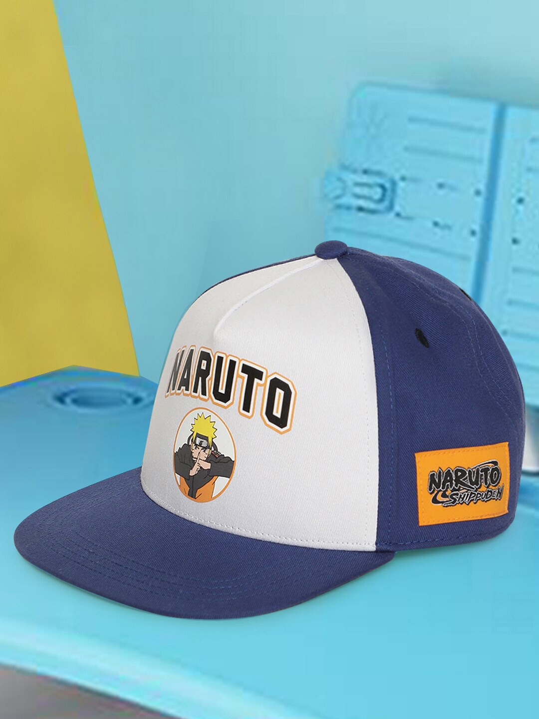 

Kids Ville Boys Naruto Printed Baseball Caps, White