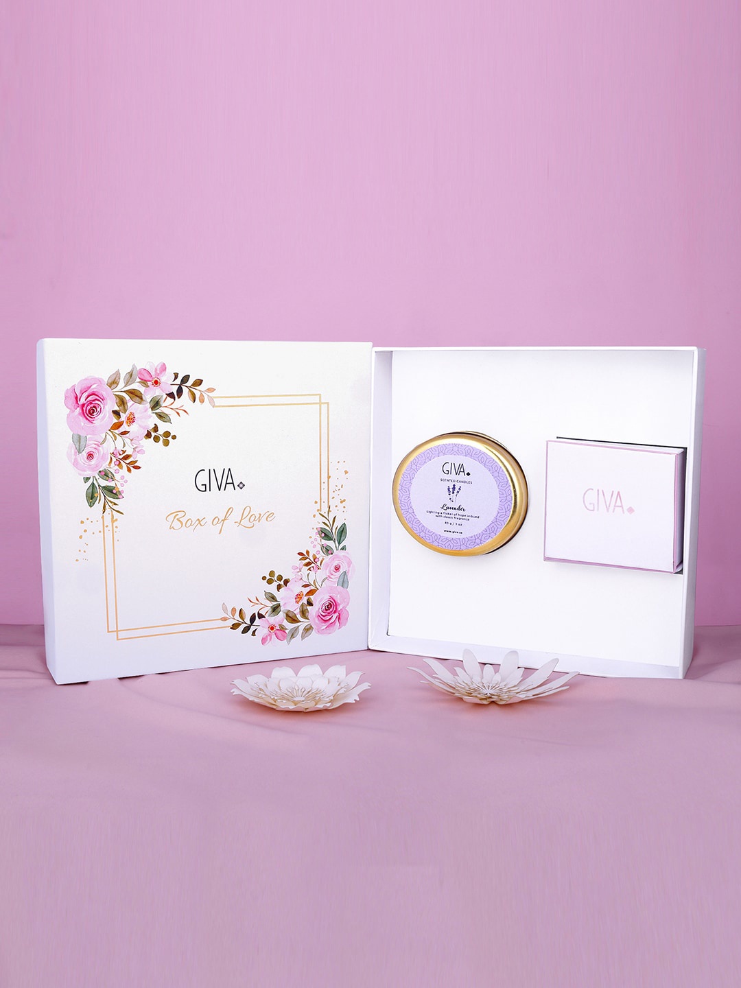 

GIVA Forever Yours Combo Home Gift Set, Silver