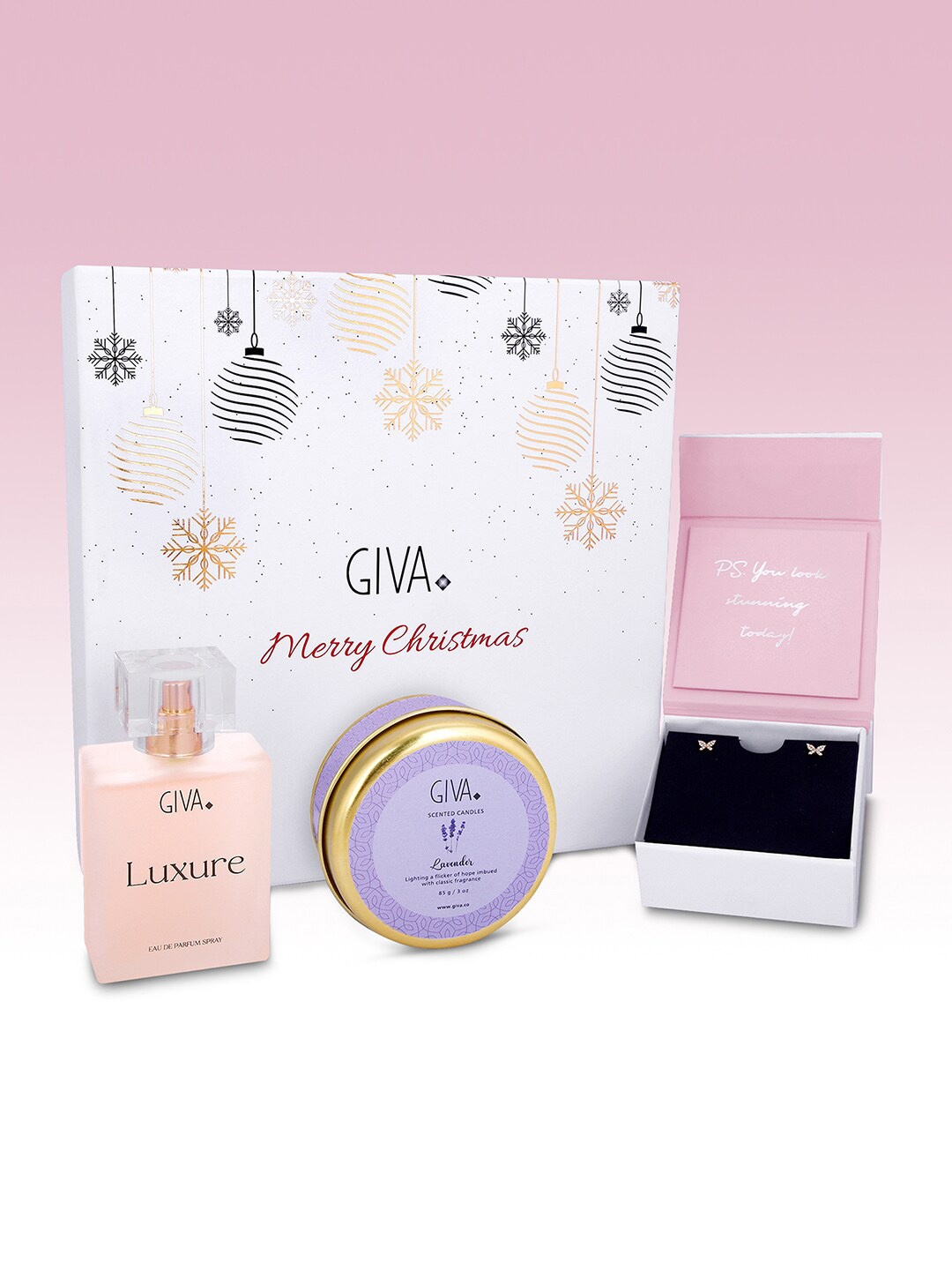 

GIVA Jingle All the Way Combo Box, Gold