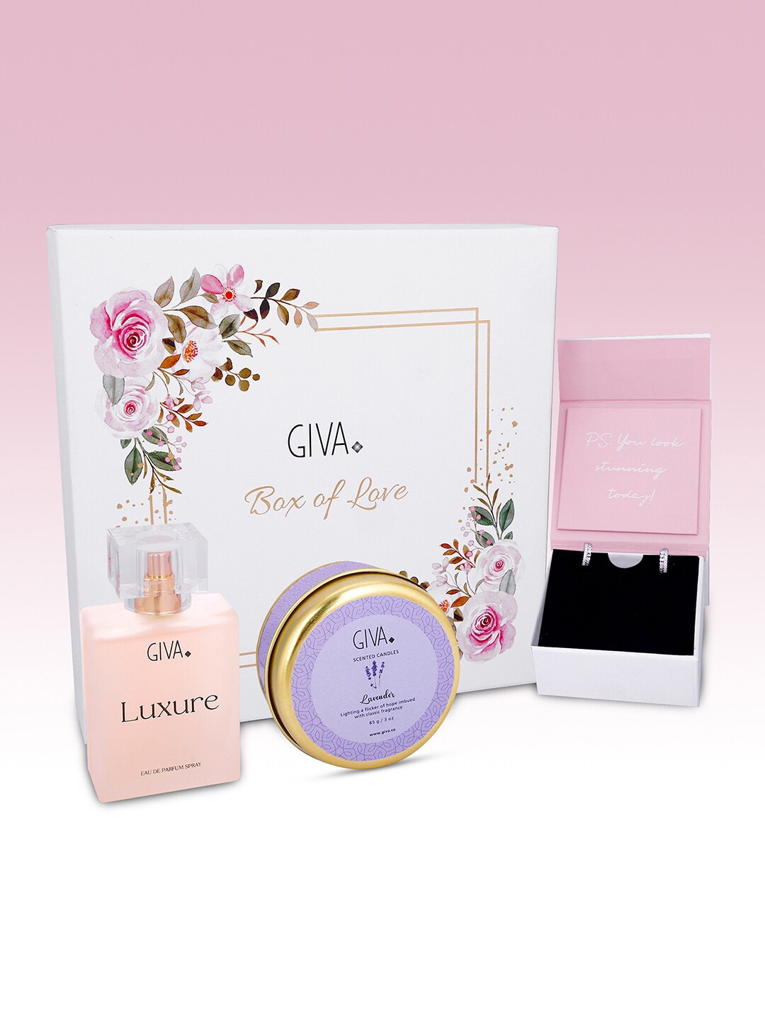 

GIVA Women Endearing Moments Combo Gift Box, Silver