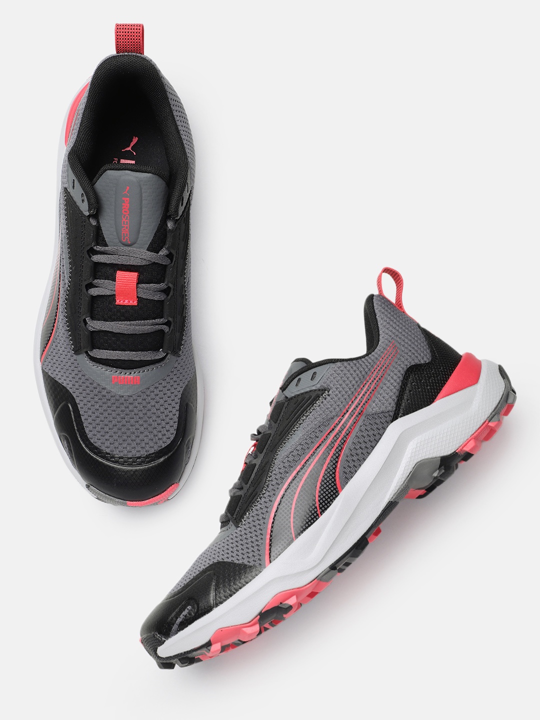 

Puma Unisex Obstruct Profoam Running Shoes, Grey