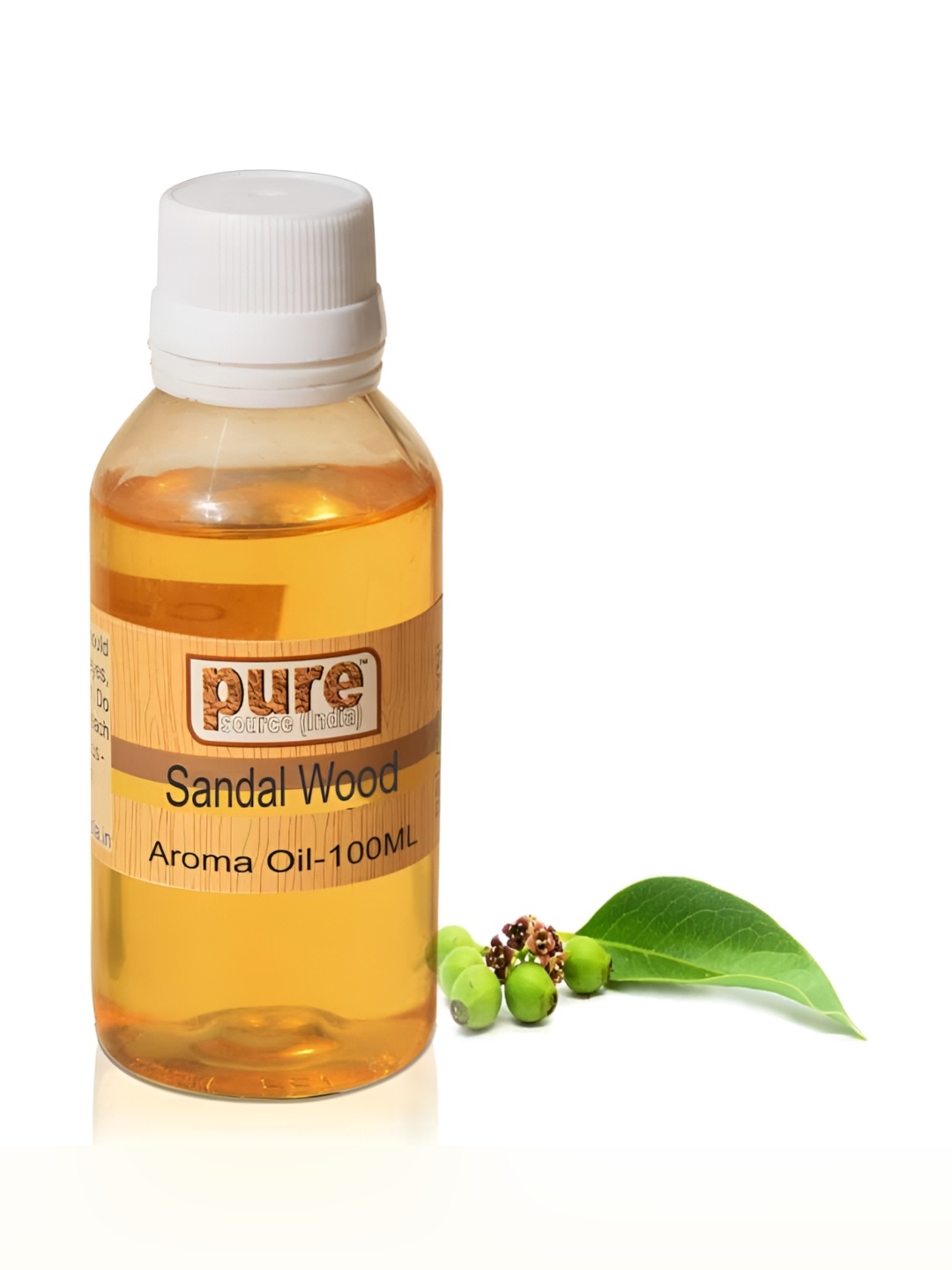 

Pure Source India Sandalwood Aroma Oil 100ml, Brown