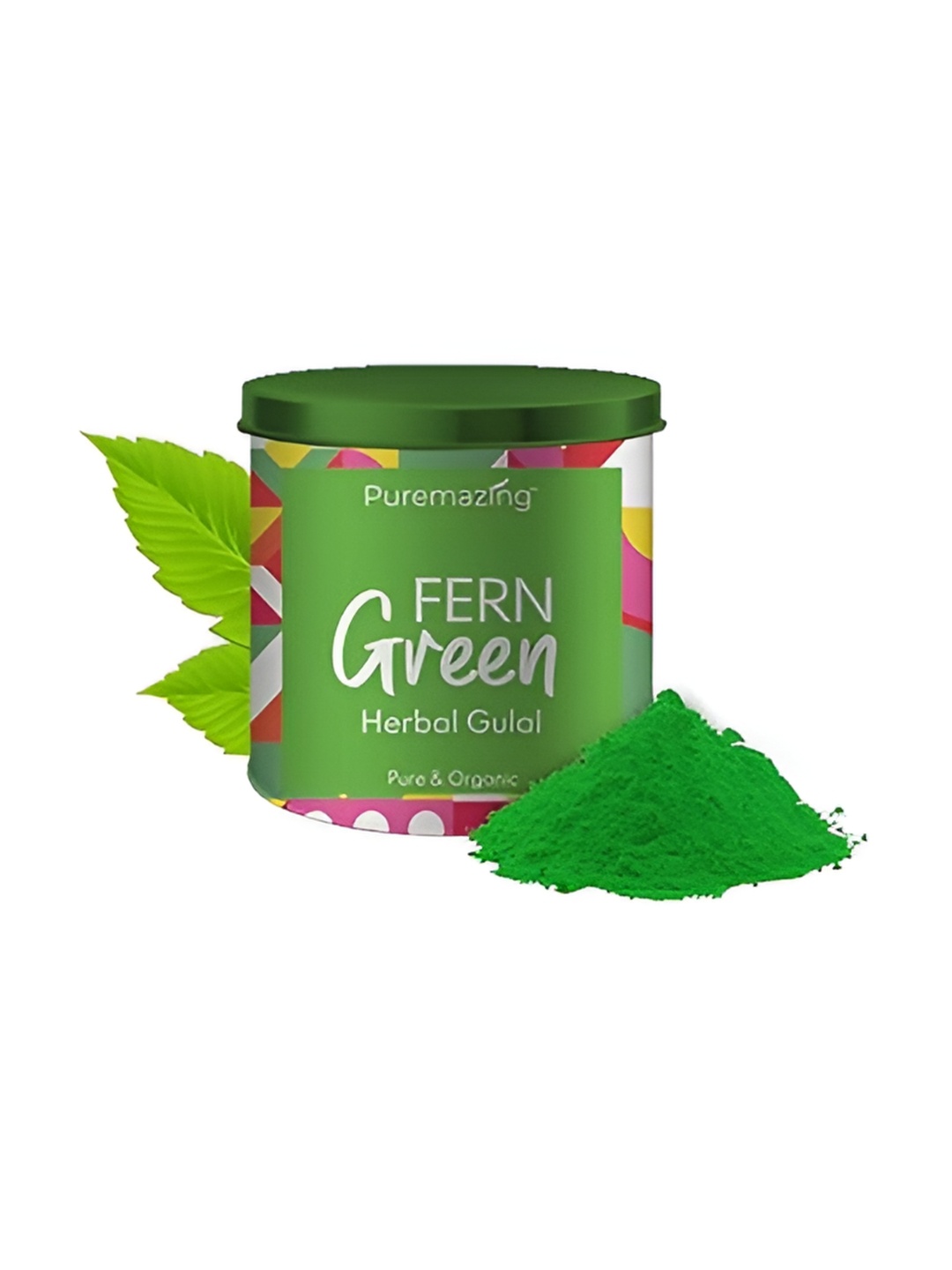 

Imvelo Green your hygiene Green Herbal Non Toxic Holi Gulal-80g