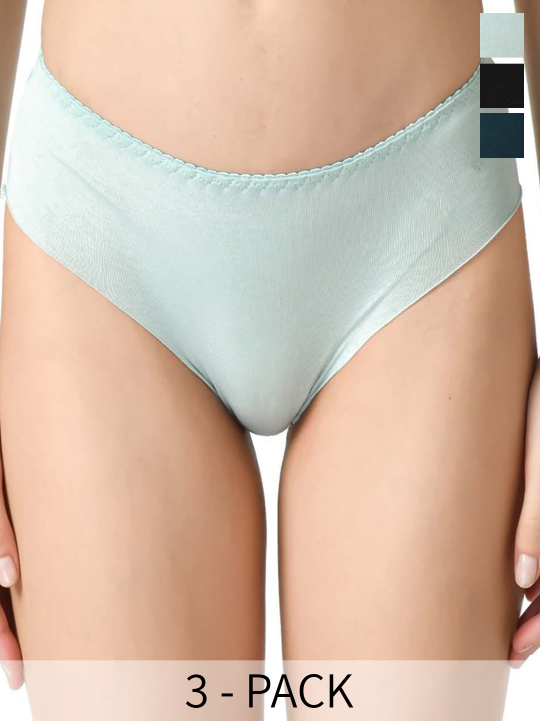 

Legit Affair Pack Of 3 Hipster Briefs, Blue
