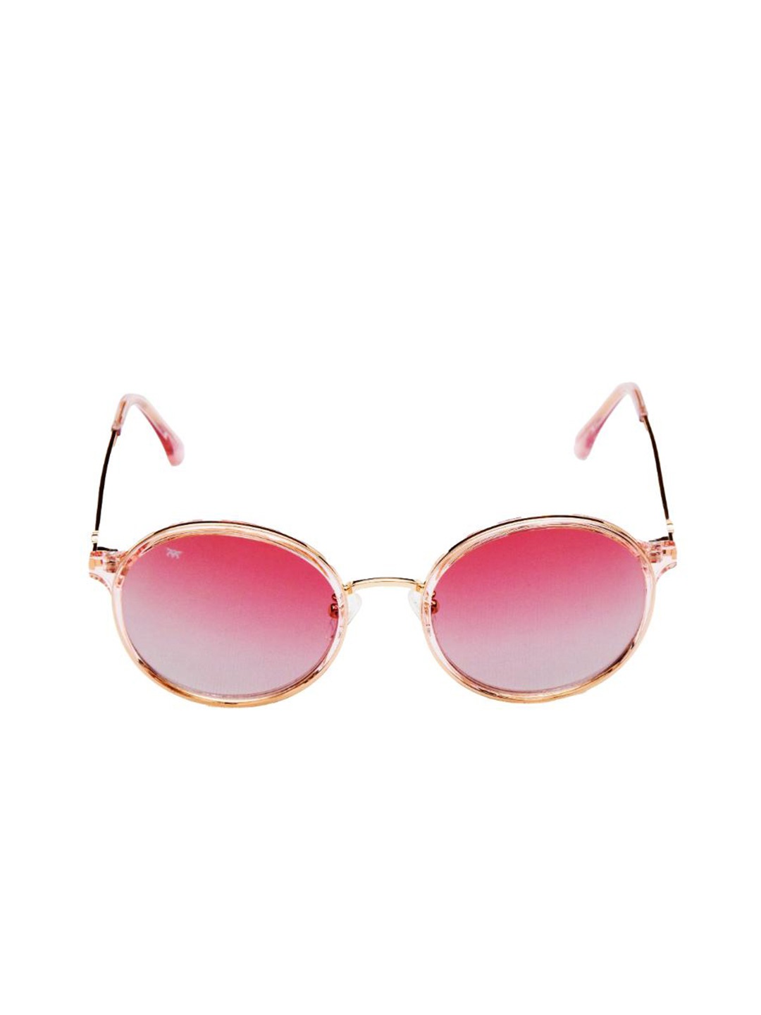 

Mayhem Unisex Round Sunglasses with UV Protected Lens AUTR1755C6, Pink