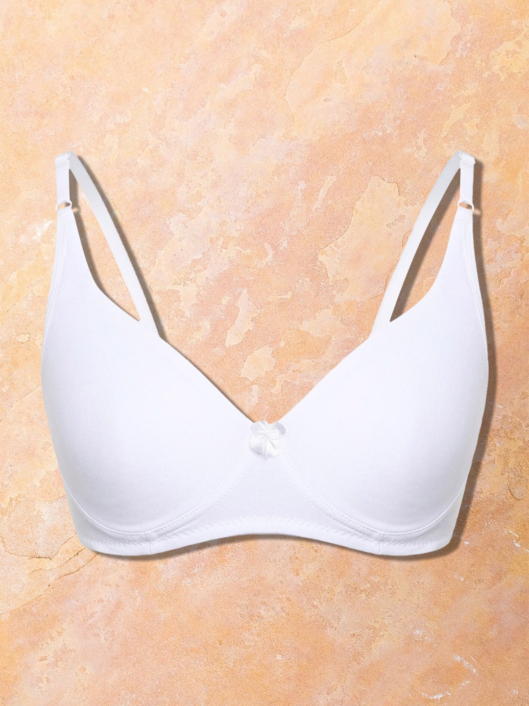 

LULU & SKY Full Coverage Non Padded Non Wired Everyday Bra With All Day Comfort, White