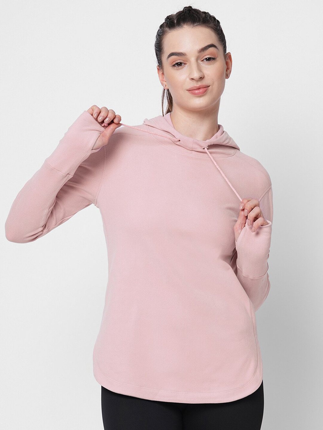 

Fitkin Hooded Top, Pink