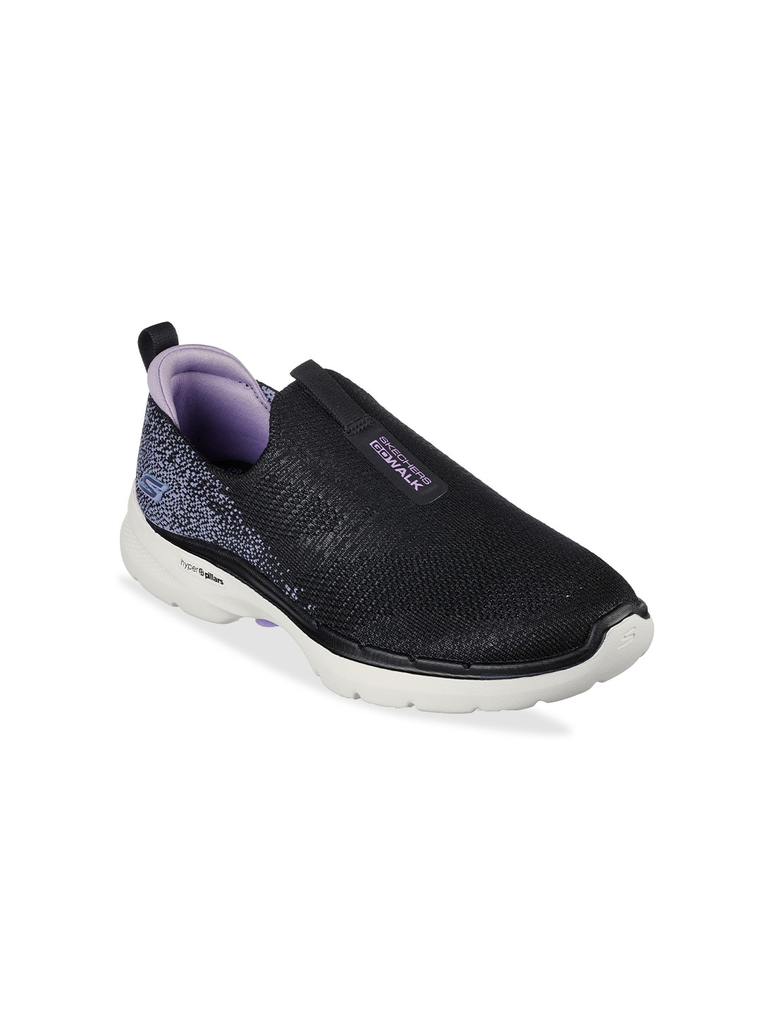 

Skechers GO WALK 6 - GLIMMERING, Black