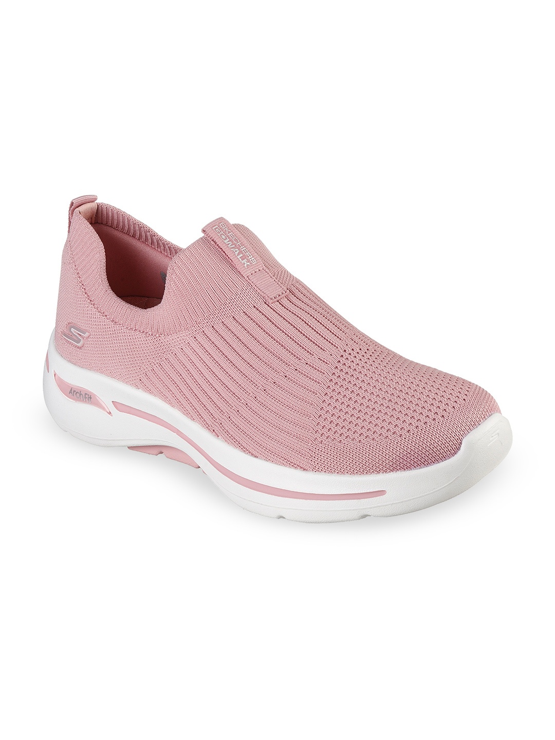 

Skechers Women GO WALK ARCH FIT - ICONIC Walking Shoes, Pink