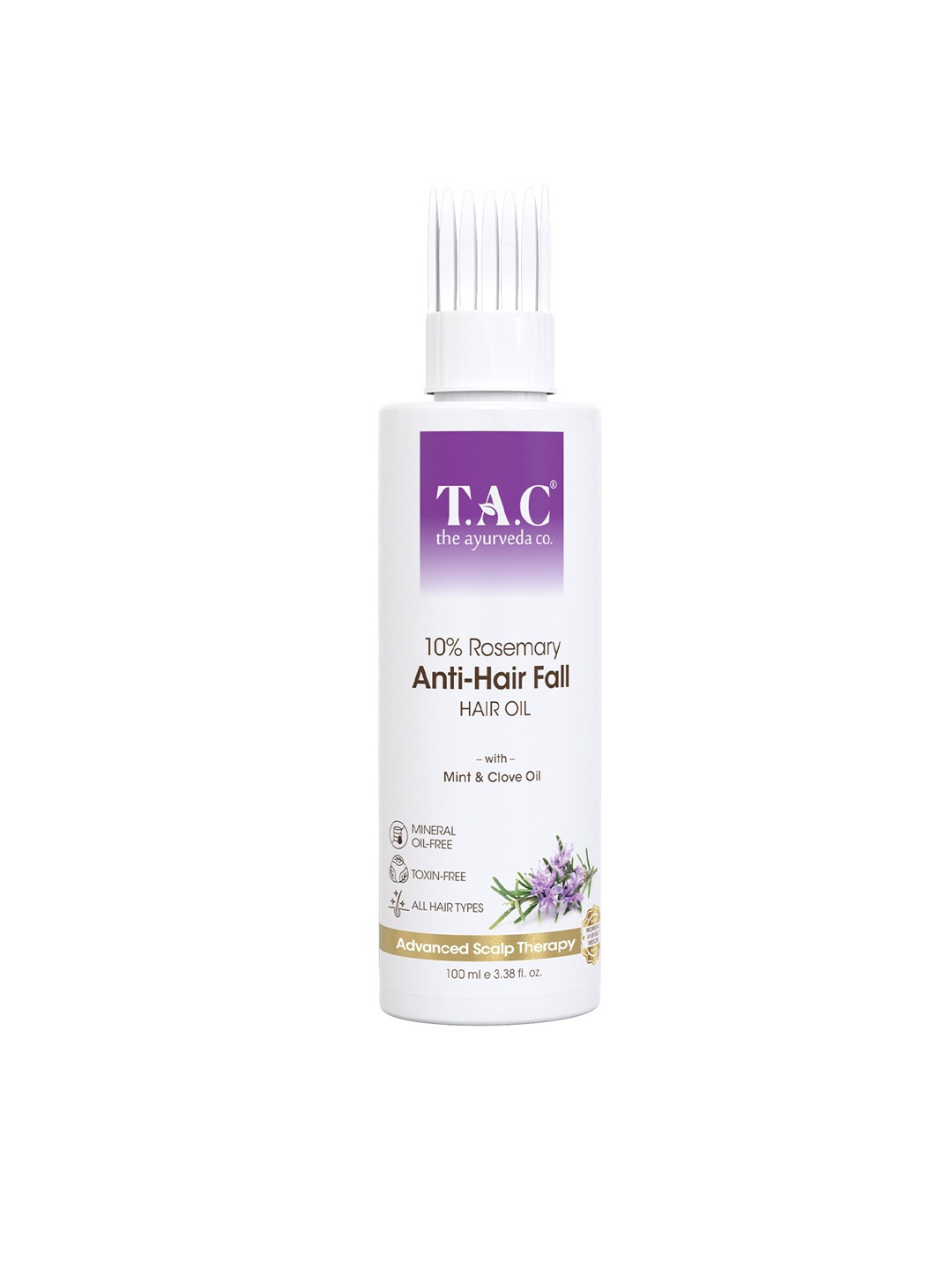 

TAC - The Ayurveda Co. Rosemary Anti Hair Fall Oil - 100ml, Multi