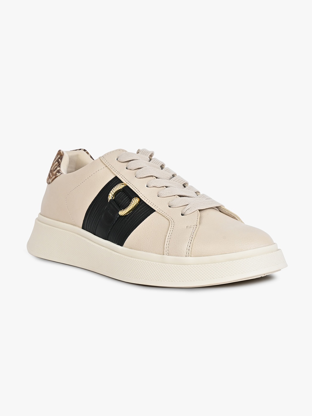 

ALDO Men Colourblocked Comfort Insole Sneakers, Beige