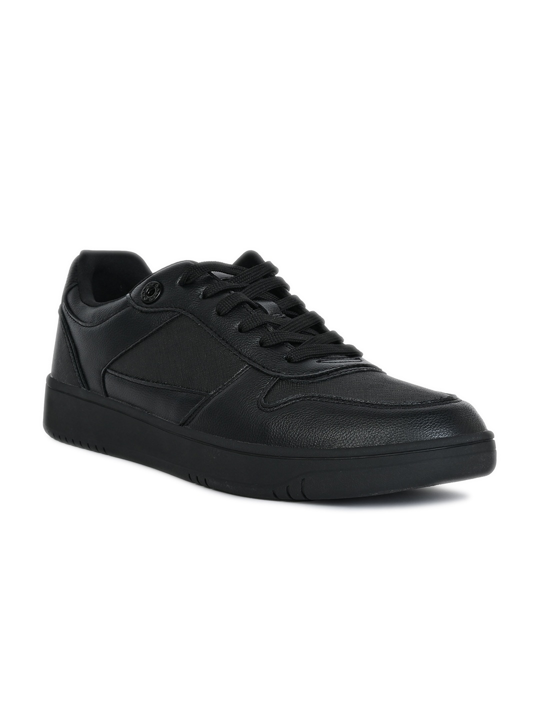 

ALDO Men Textured Comfort Insole Basics Sneakers, Black