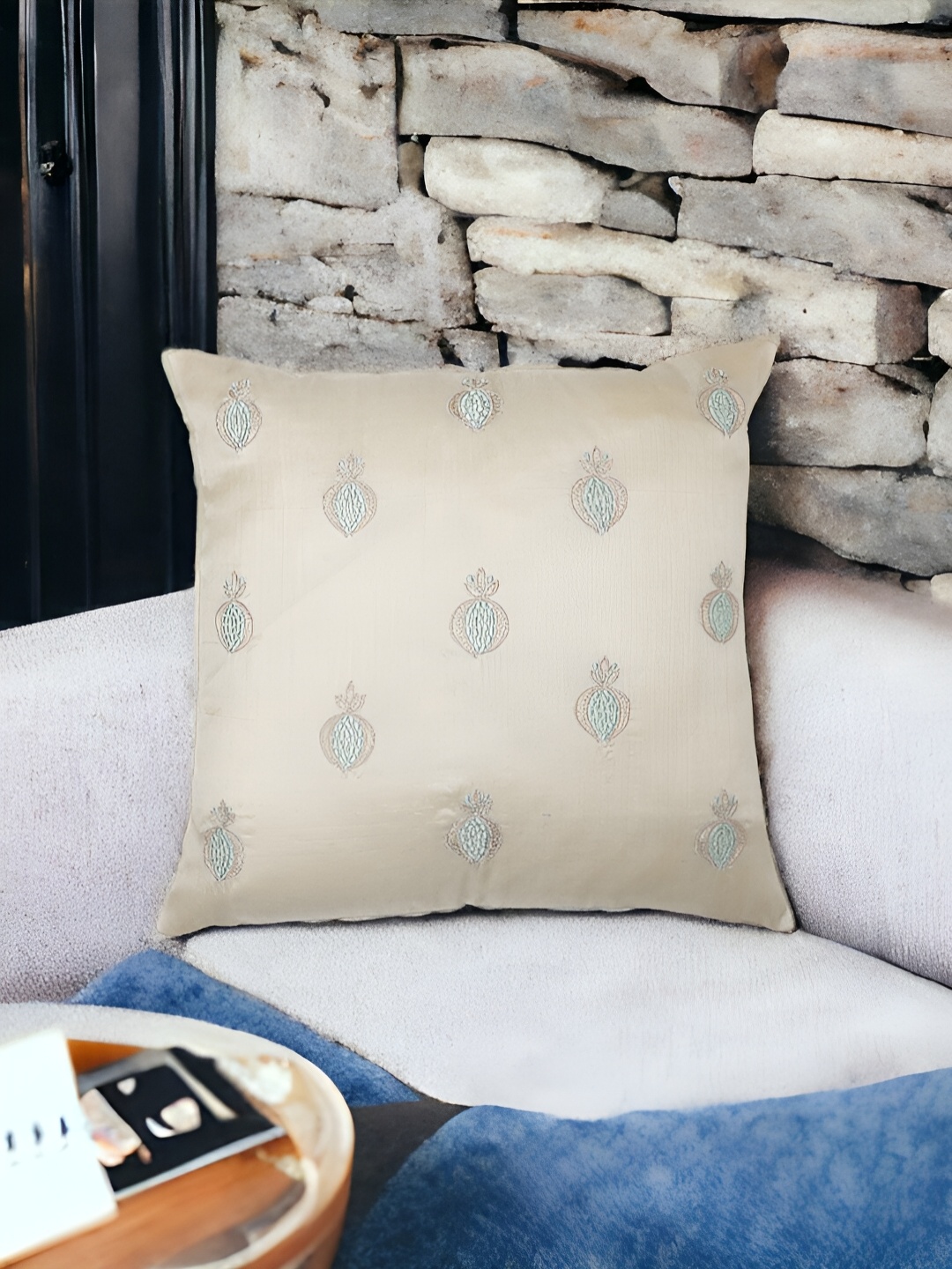 

THE COCOTIER Off White Square Cushion Covers