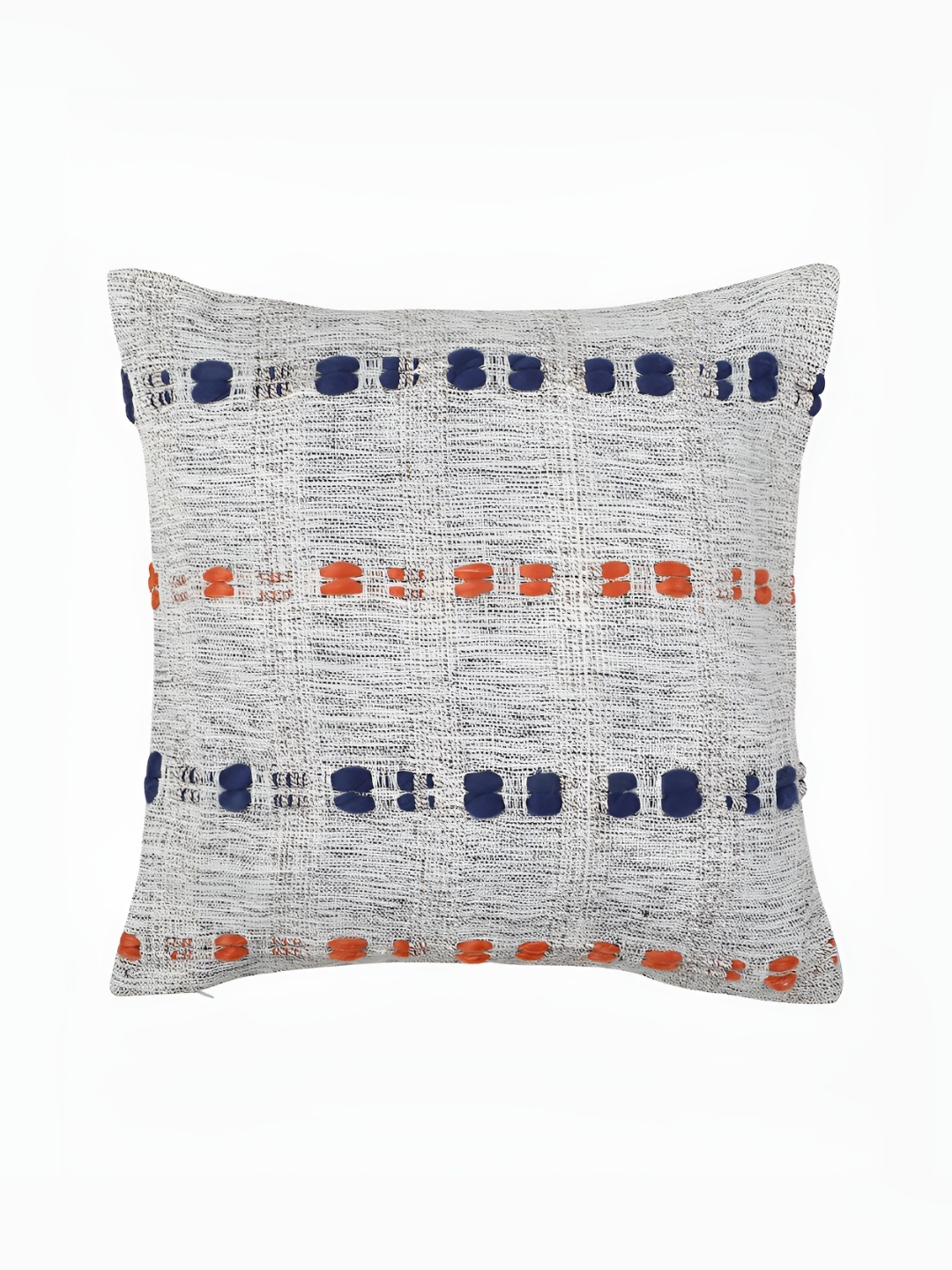 

THE COCOTIER Grey Linen Square Cushion Covers
