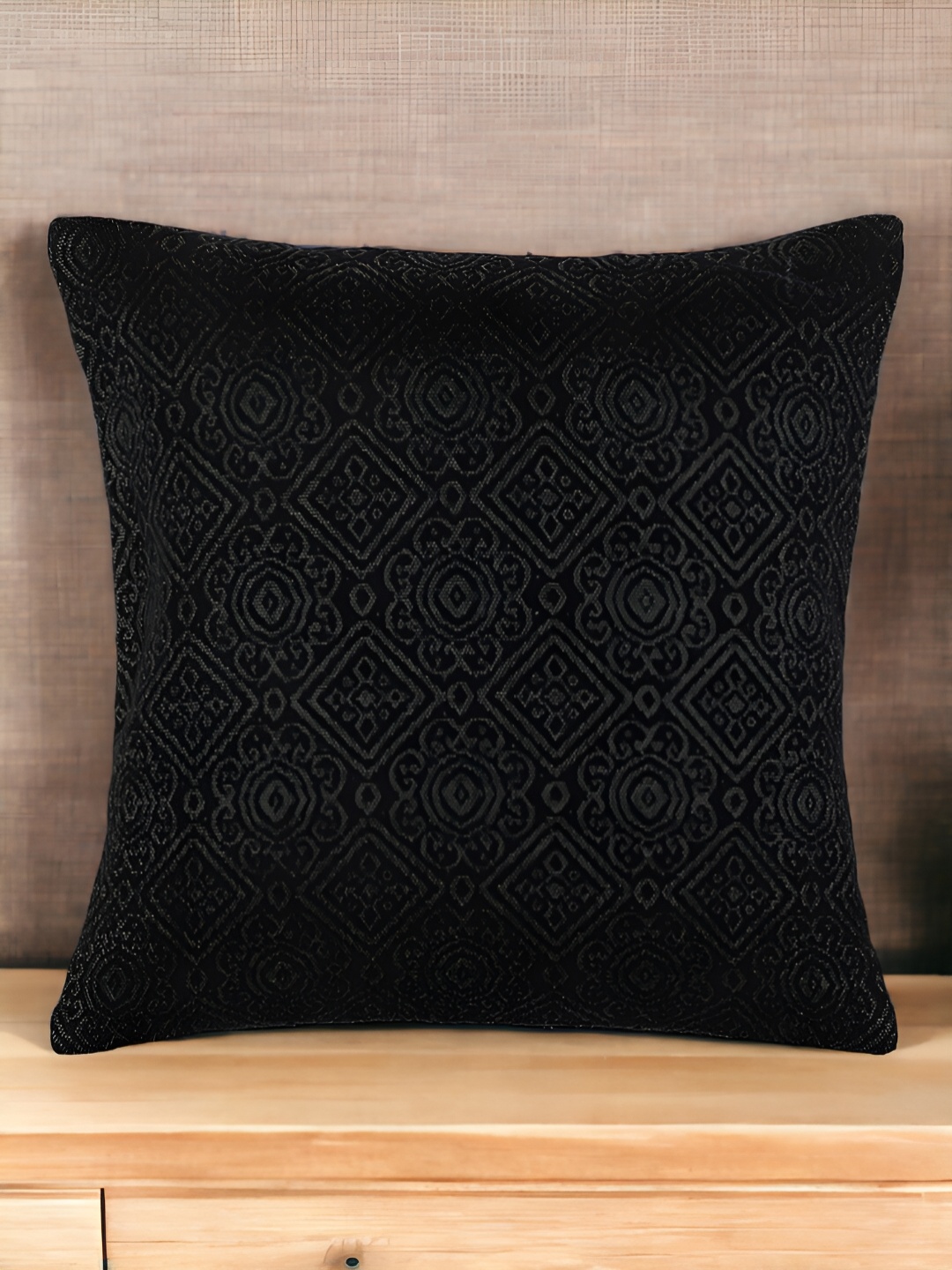 

THE COCOTIER Black Square Cushion Covers