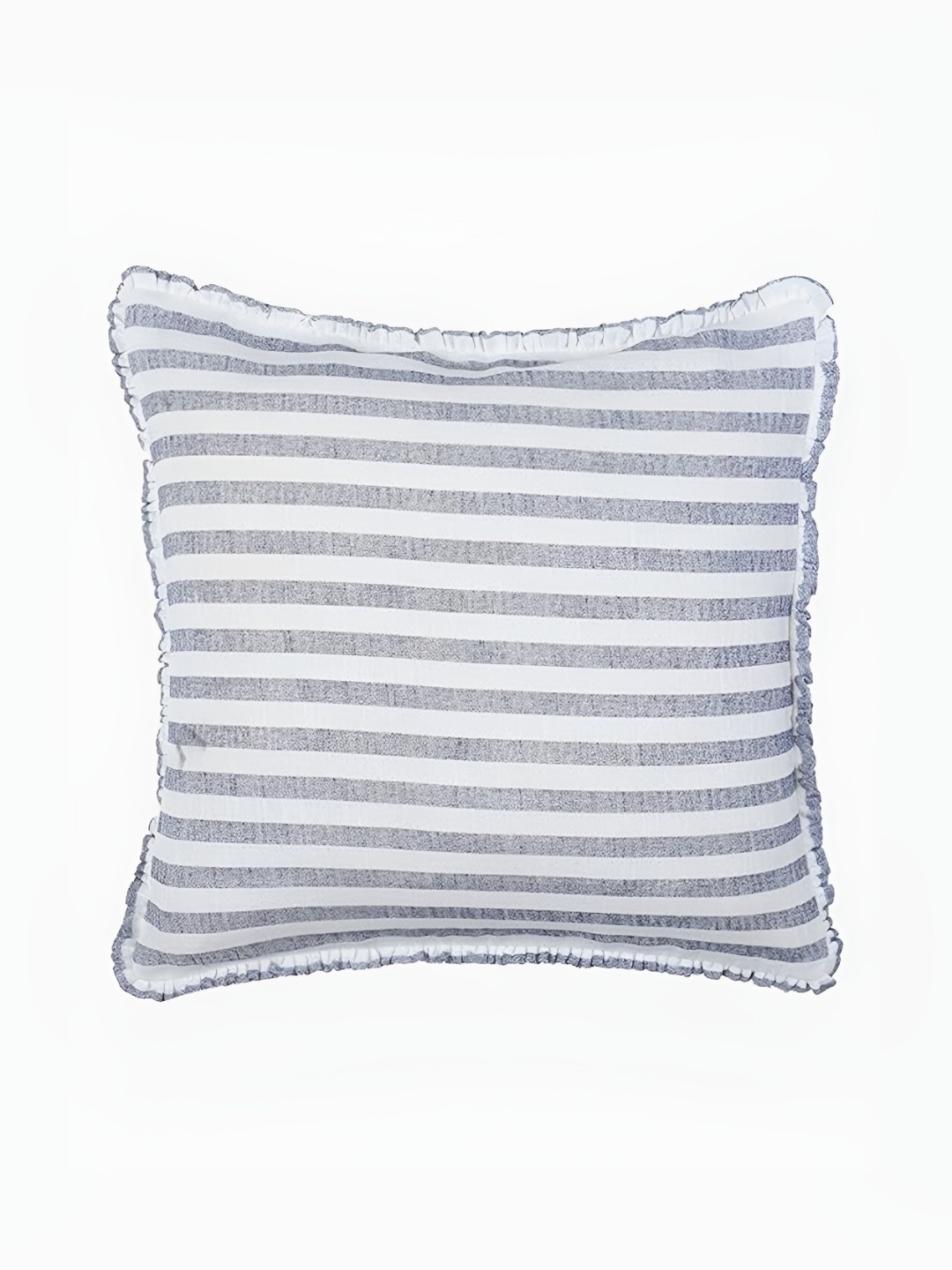 

THE COCOTIER White Linen Square Cushion Cover