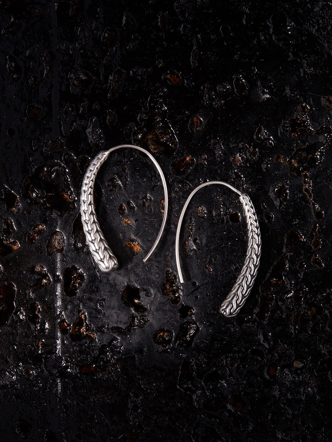 

ZORD Men 925 Sterling Silver Silver Plated Classic Ear Cuff