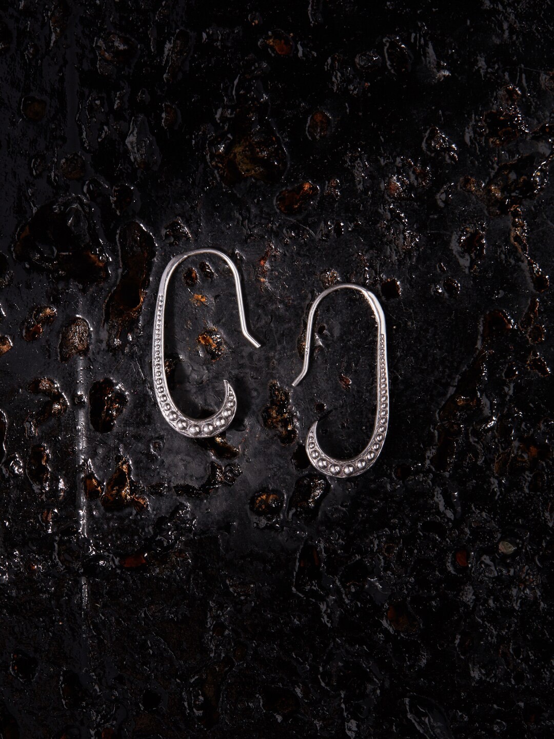

ZORD Men 925 Sterling Silver Silver Plated Classic Ear Cuff