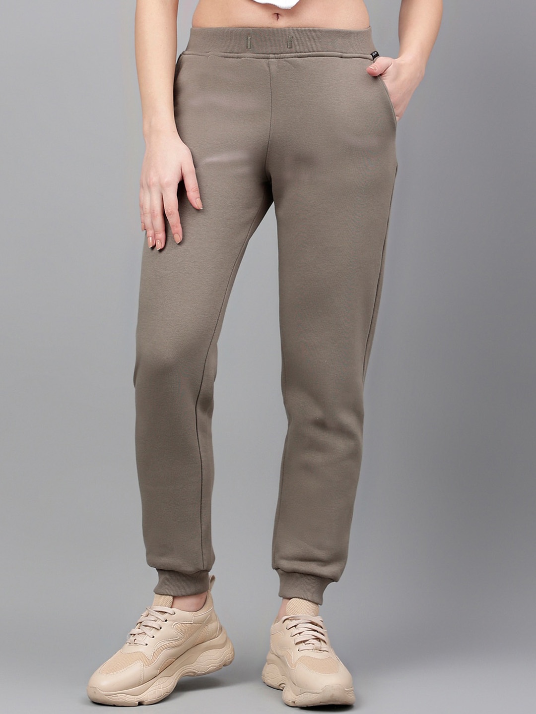 

Xpose Women Comfort High-Rise Joggers, Olive