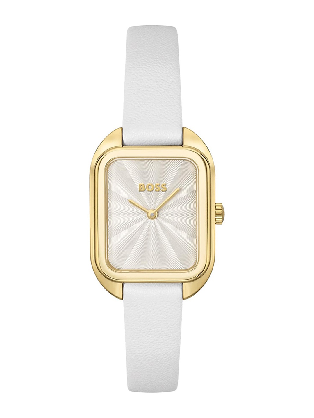 

BOSS Women Leather Straps Analogue Watch 1502681, White