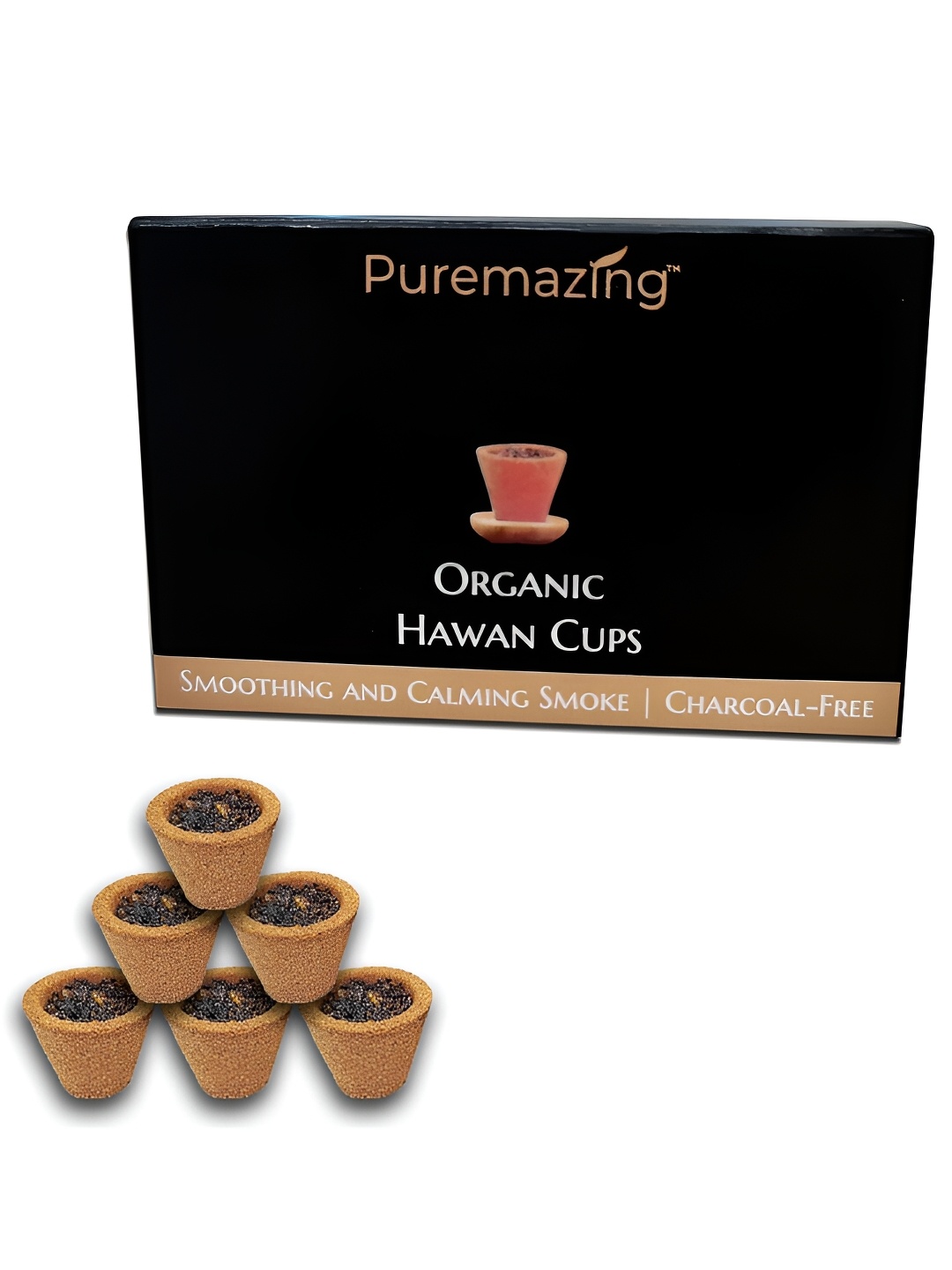 

Imvelo Green your hygiene Brown 6 pcs Natural & Organic Dhoop Cups