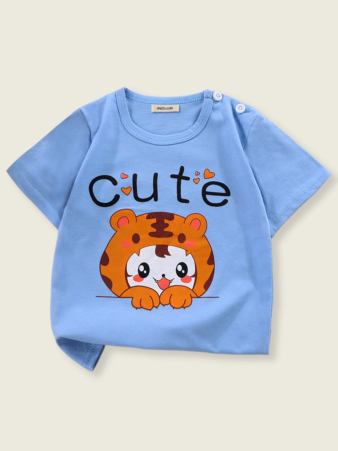 

INCLUD Boys Multicoloured Printed T-shirt, Multi