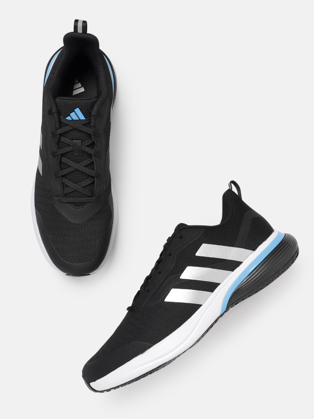 

ADIDAS Men Woven Design Ft. Ford Running Shoes, Black