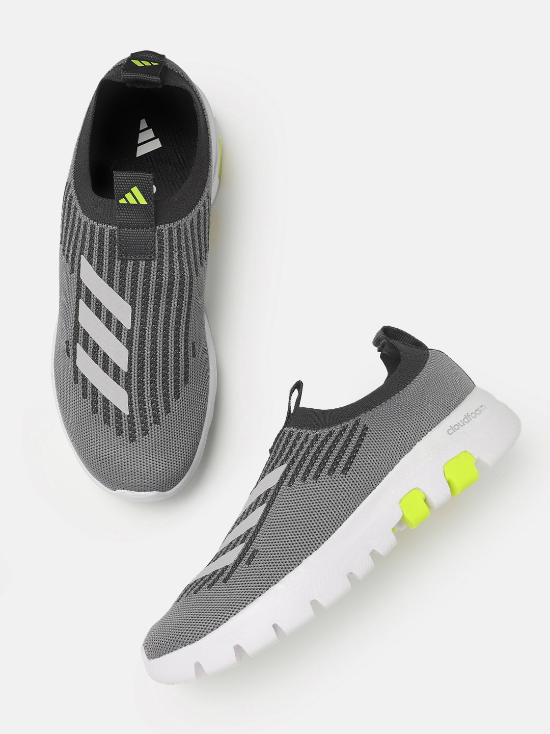 

ADIDAS Men Woven Design Powerlish Walking Shoes, Grey