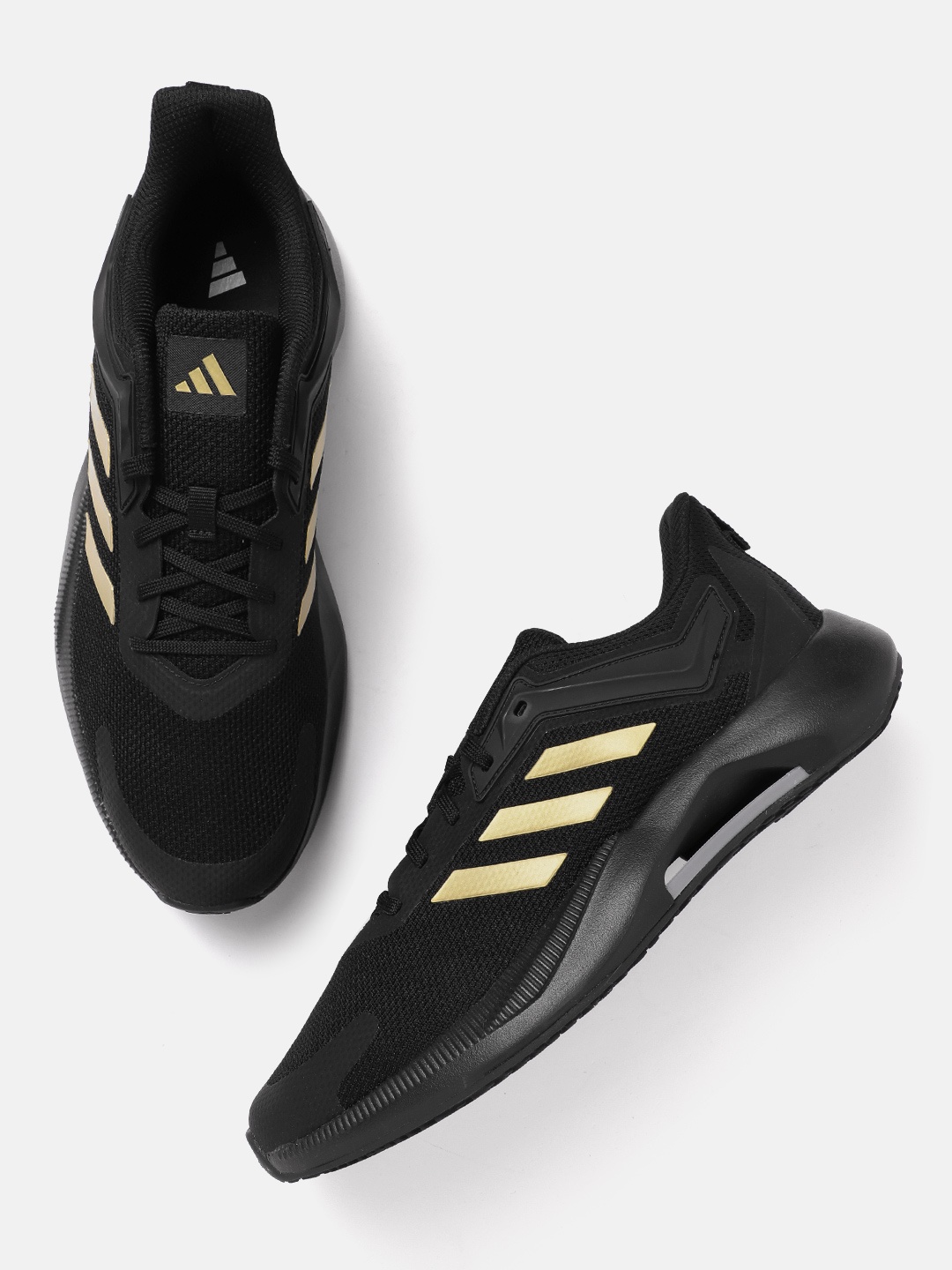 

ADIDAS Men Tor-Star Ortholite Running Shoes, Black