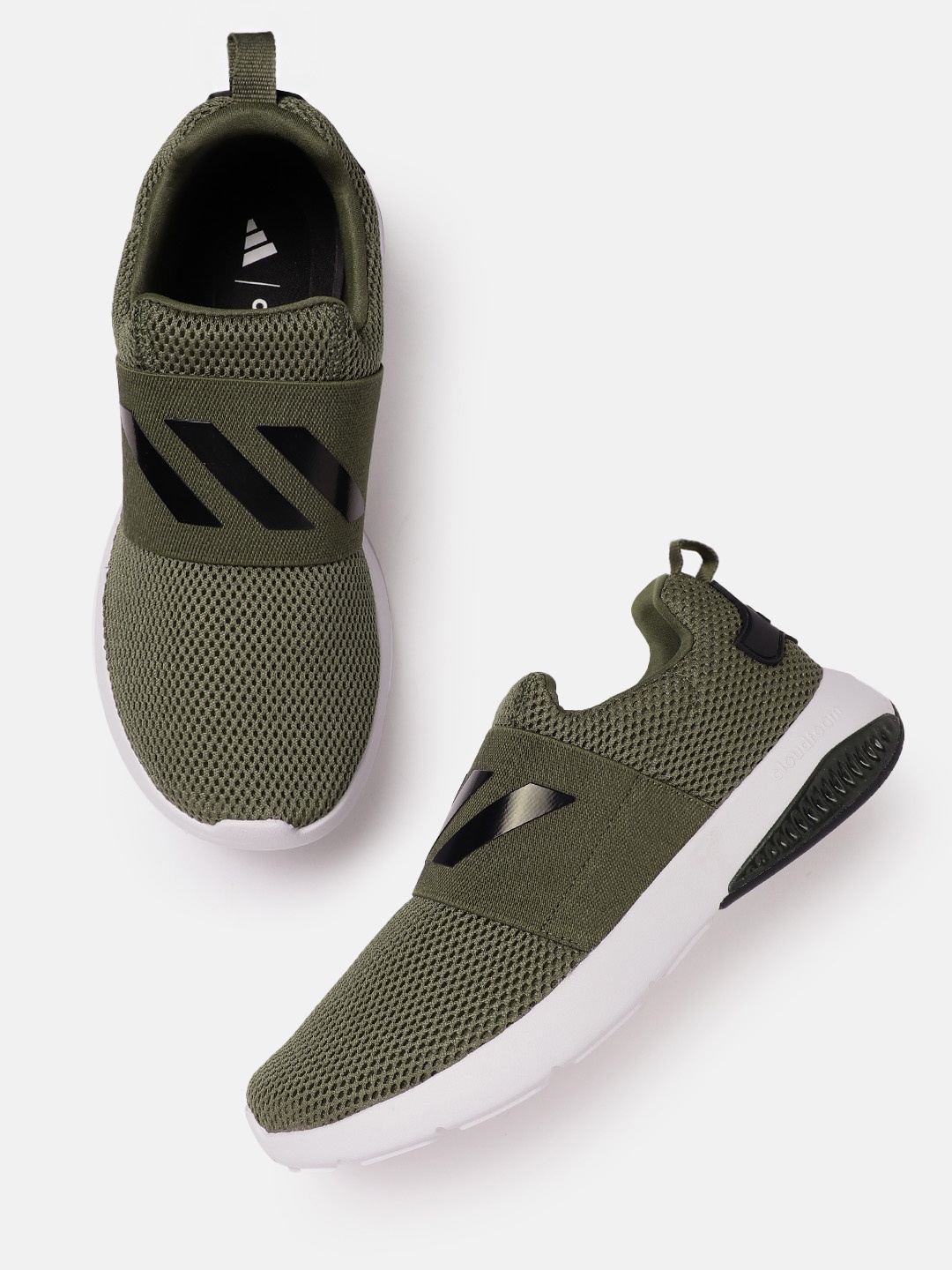 

ADIDAS Men Woven Design Gladde Walk Shoes, Olive