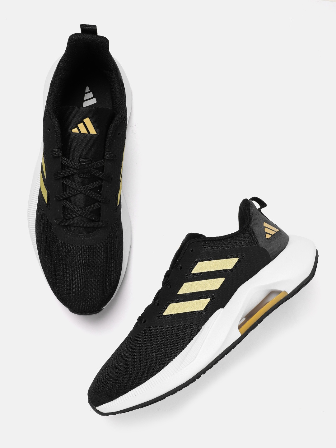 

ADIDAS Men Woven Design Jolt Runner Shoes, Black