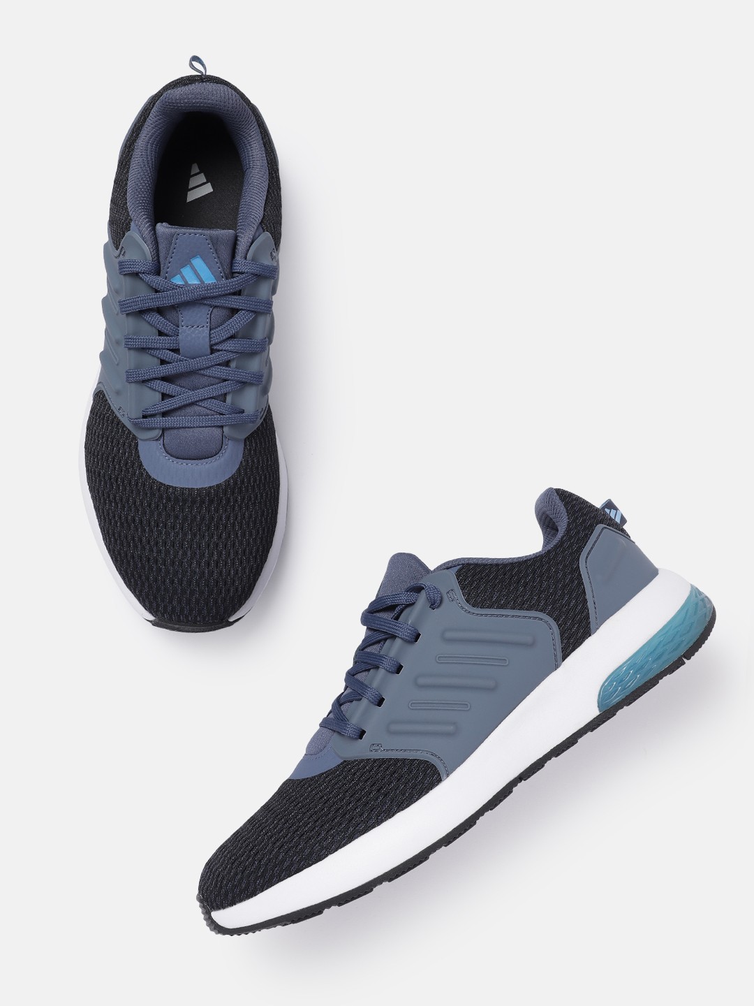 

ADIDAS Men Woven Design DotRun Shoes, Blue