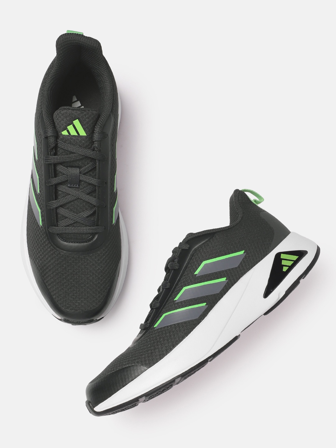 

ADIDAS Men Woven Design Zapid Running Shoes, Grey