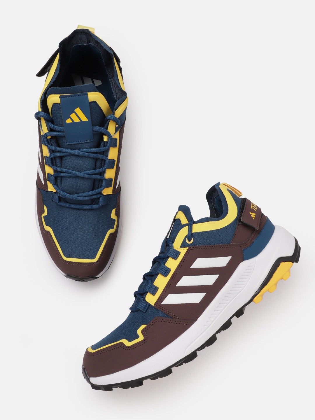 

ADIDAS Men HiTrail Mid WPN Trekking Shoes, Blue