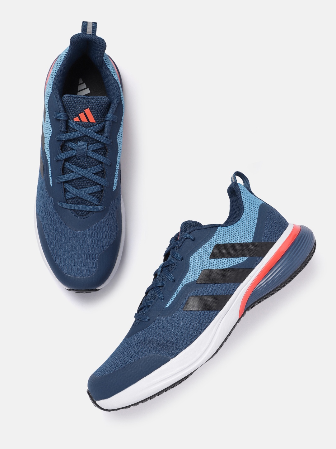 

ADIDAS Men Woven Design Ft. Ford Running Shoes, Blue