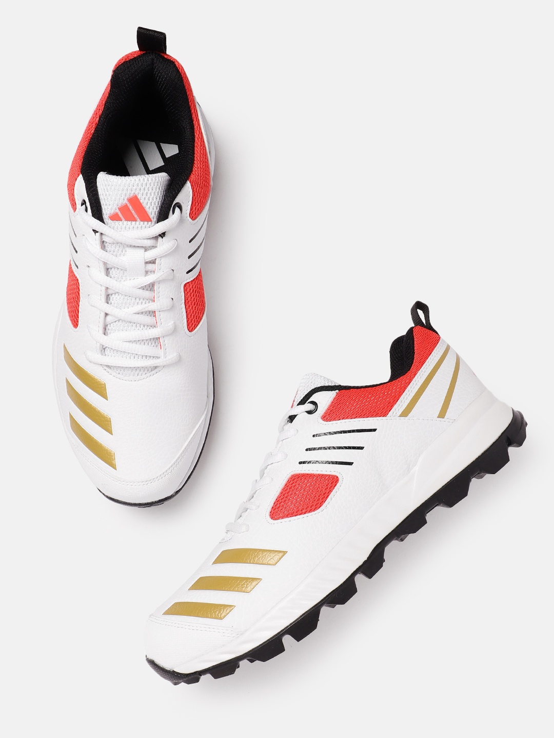 

ADIDAS Men Colourblocked CriHase 23 Cricket Shoes, White
