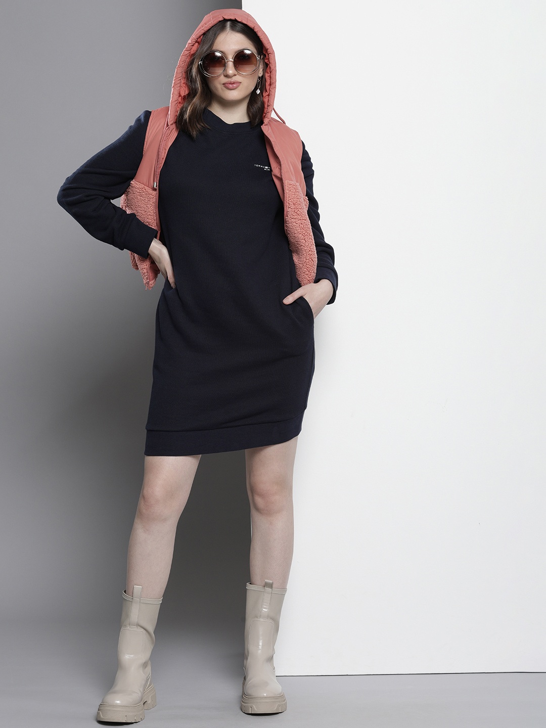

Tommy Hilfiger T-shirt Dress, Navy blue