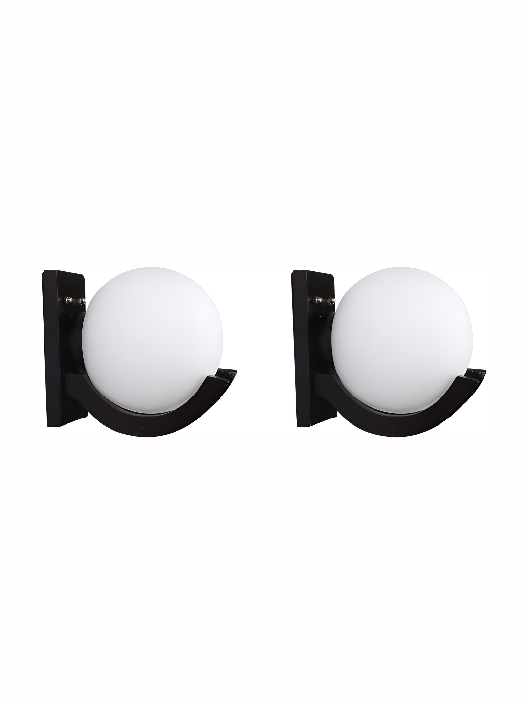 

Afast White 2 Pcs Spherical Wall Lamps