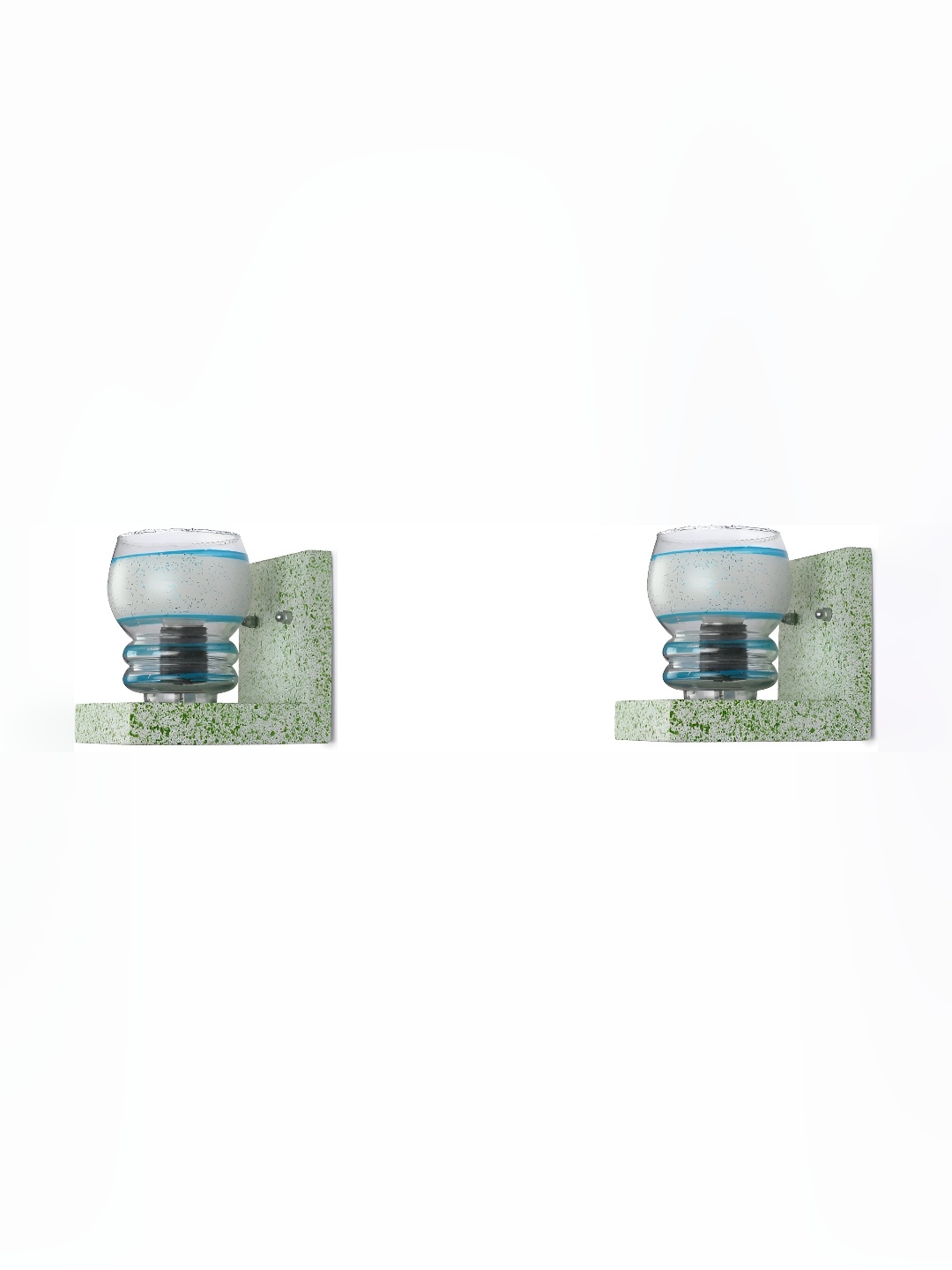 

Afast Grey 2 Pieces Glass Wall Lamp