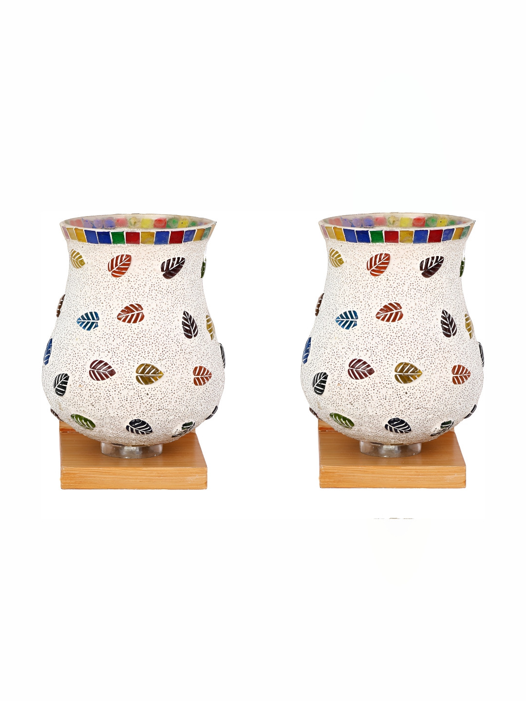 

Afast White 2 Pieces Glass Wall Lamp