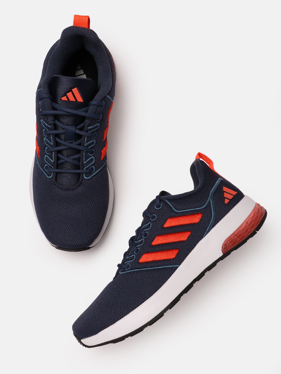 

ADIDAS Men Woven Design Flair Mode Running Shoes, Navy blue