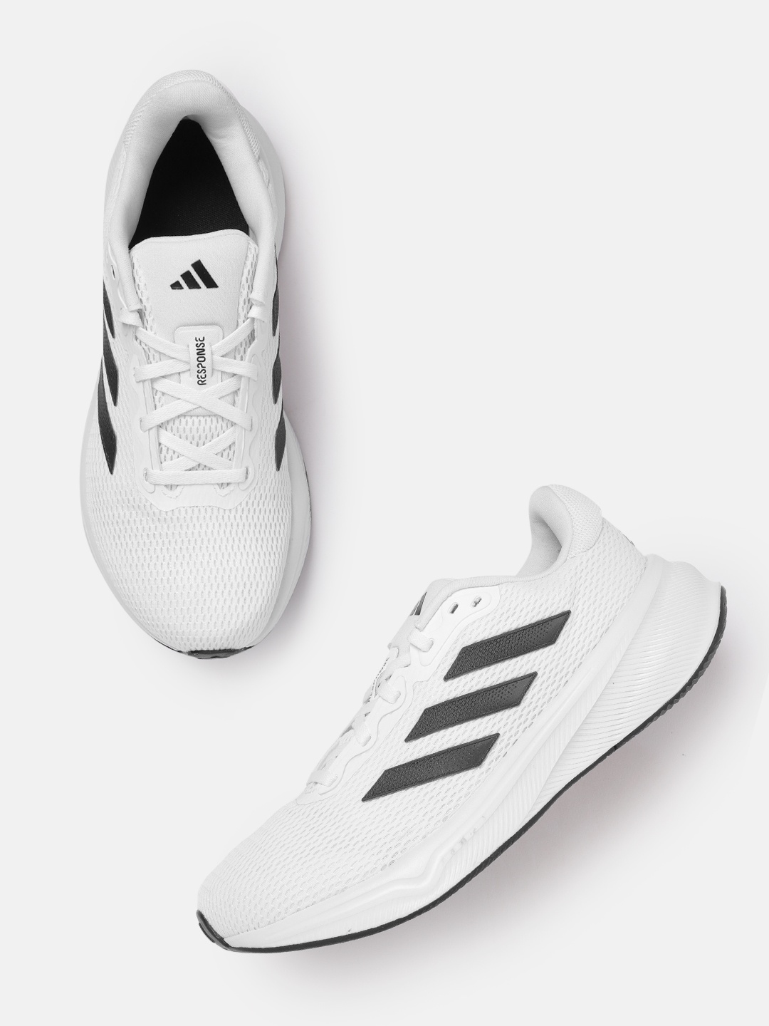 

ADIDAS Men Woven Design Response Running Shoes, White