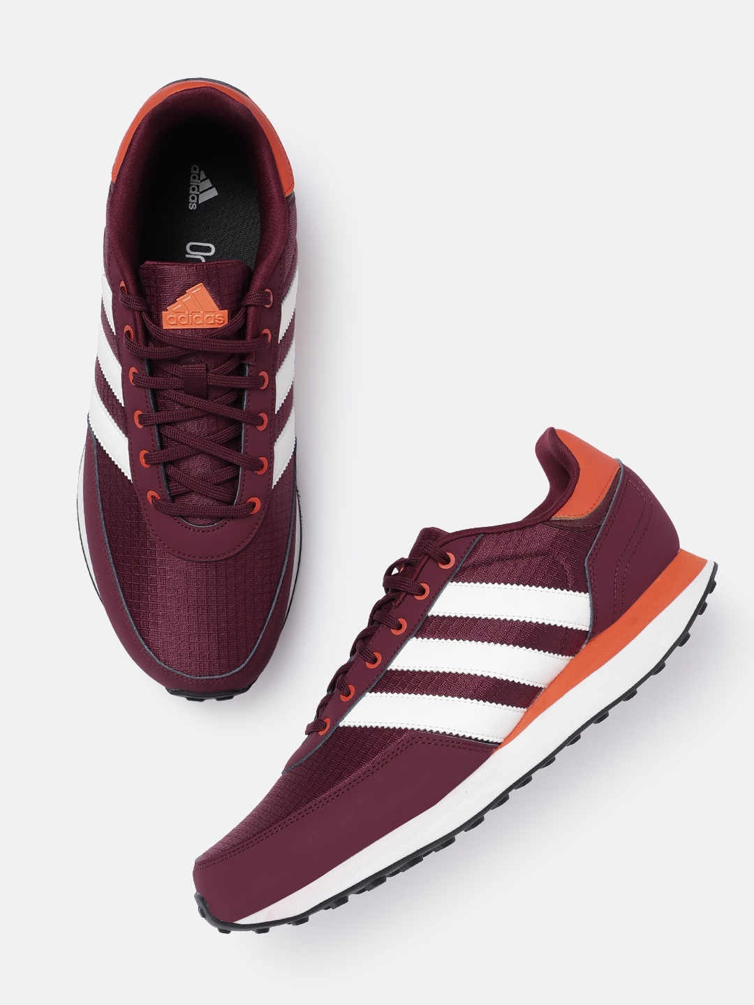 

ADIDAS Men Woven Design 90S Cut - Legacy Running Shoes, Maroon