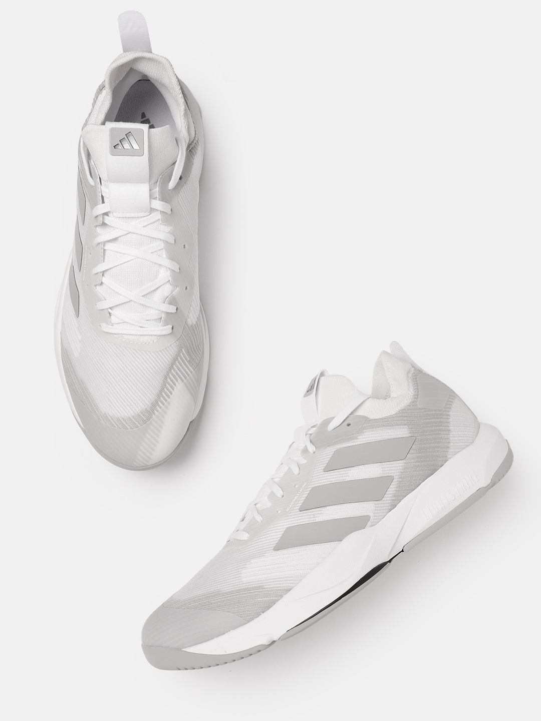 

ADIDAS Men Woven Design Rapidmove ADV Trainer M Training Shoes, White